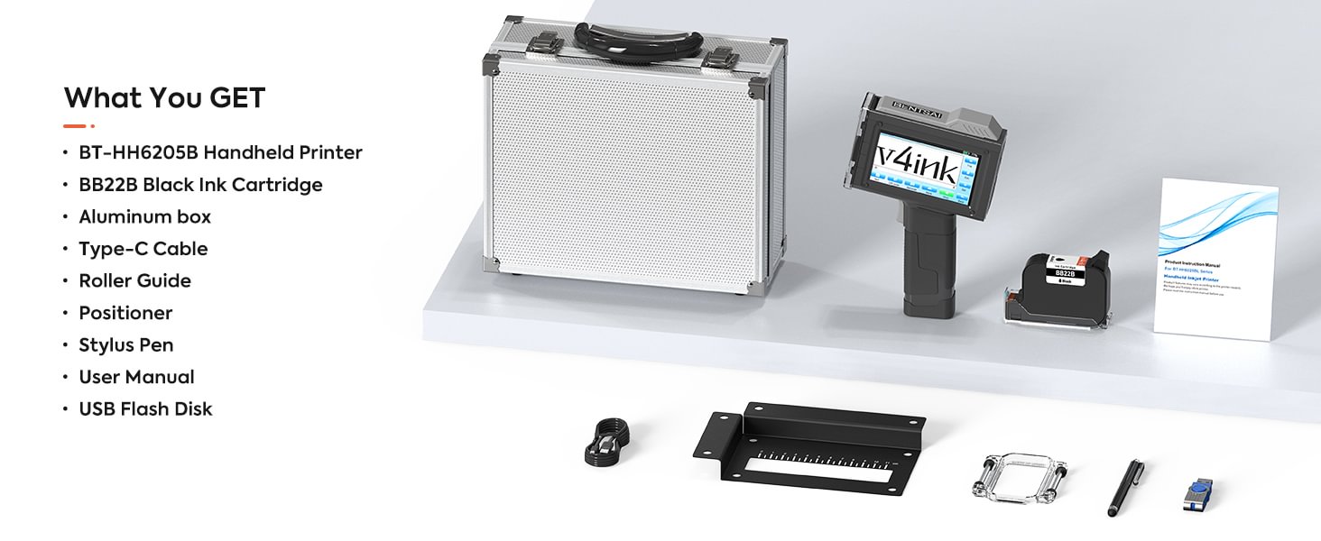 6205B handheld printer