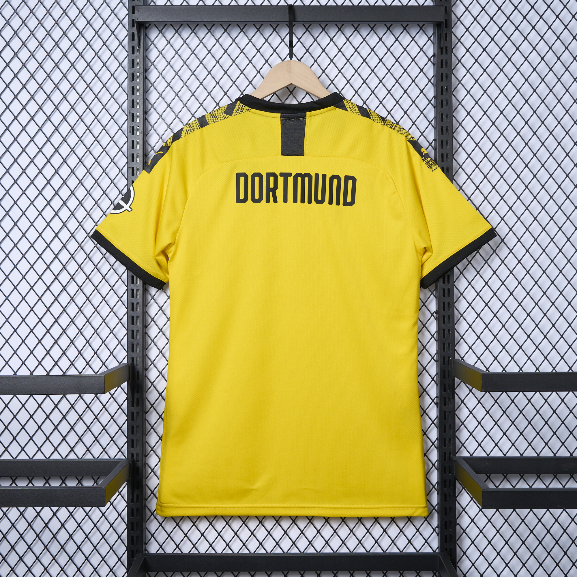 GlobeJersey-Retro Dortmund 2019-20 Home Stadium Jersey
