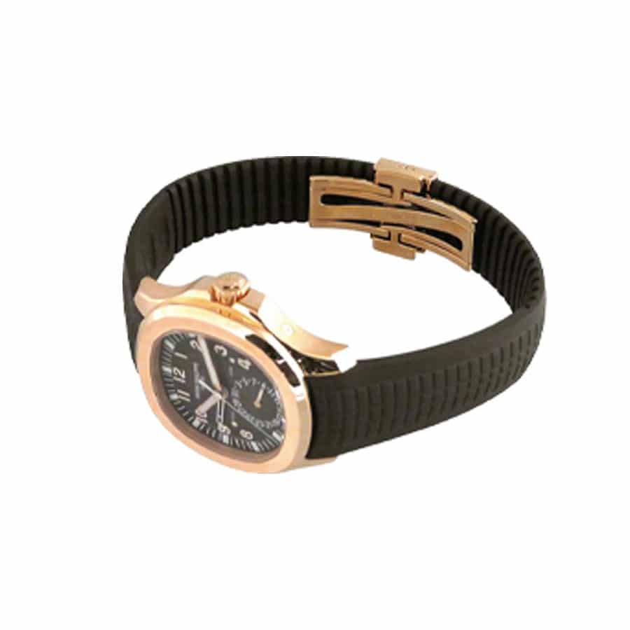 patek philippe 5164r 001 aquanaut travel time rose