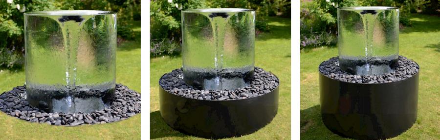 Endless Vortex Water Fountain Yard or Garden Water Feature