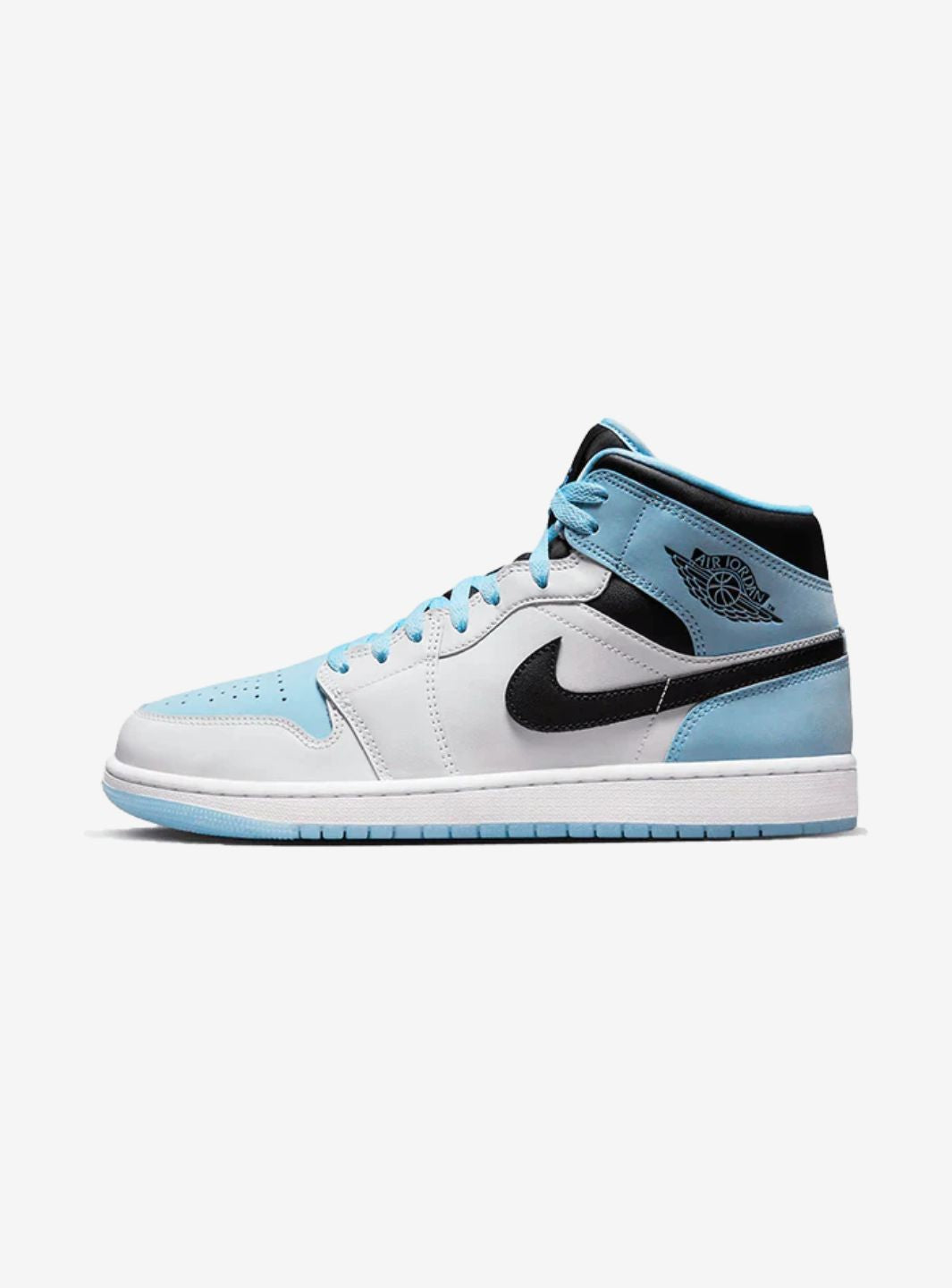 Air Jordan 1 Mid SE Ice Blue (2023)、JORDAN、Cacoeks