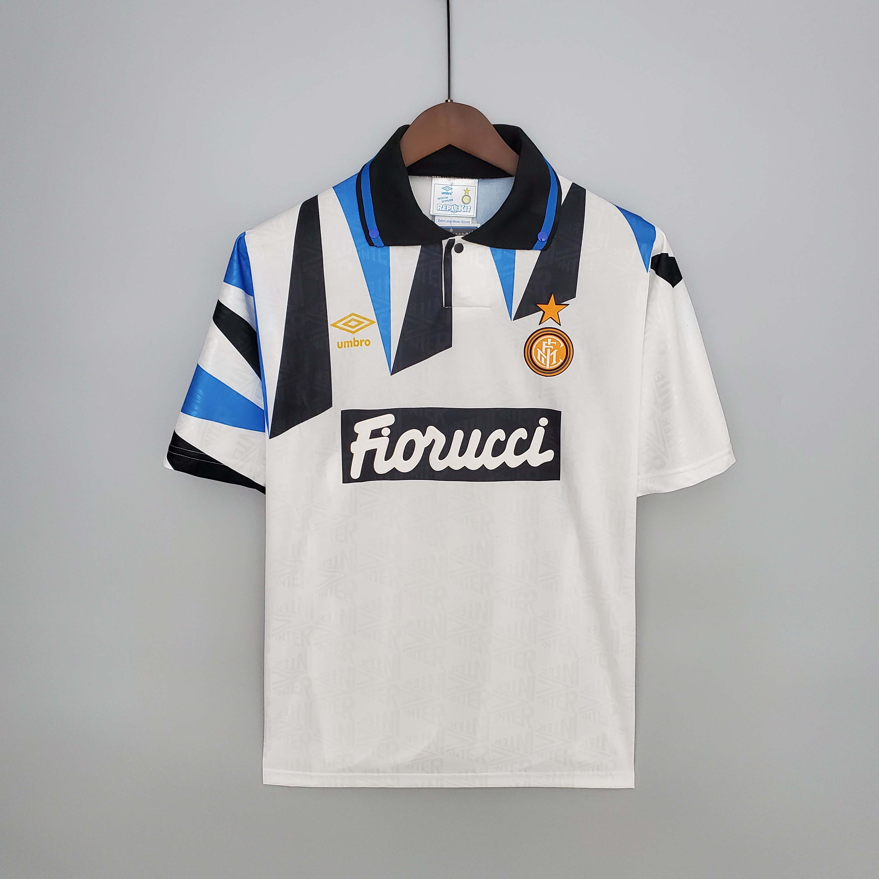 1992/1993 Retro Internazionale Milan Away Football Jersey 1:1 Thai Quality:football jersey mysite: unitedjerseyfootball 邓江浪:football