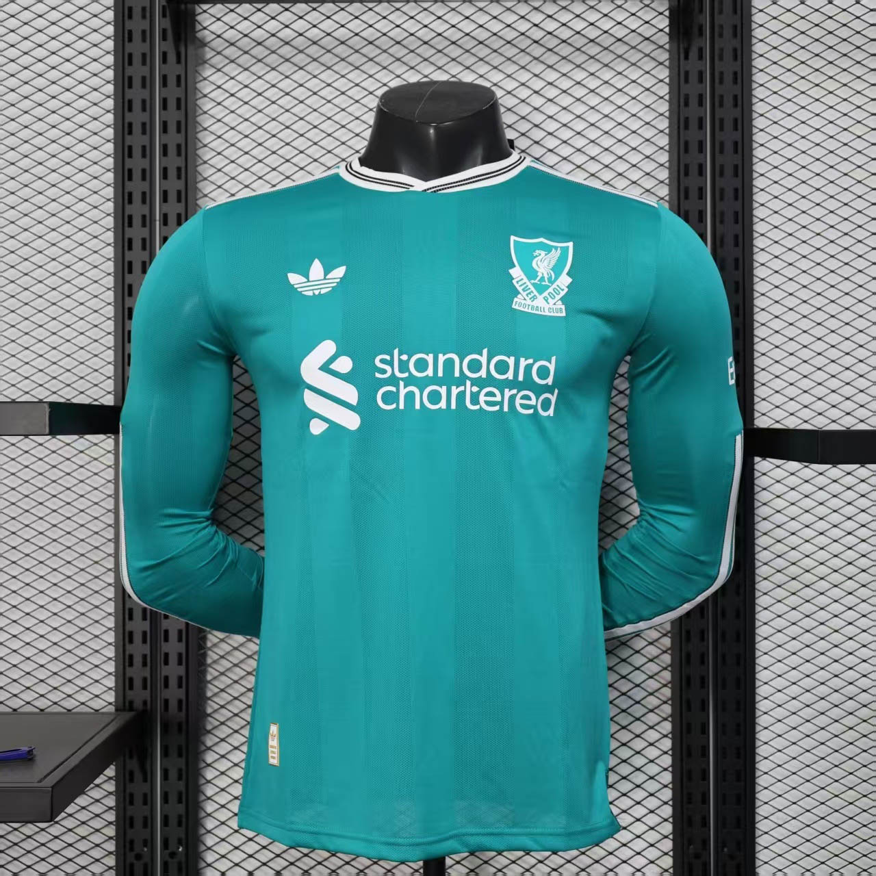 2025/2026 Player Version Long Sleeve Liverpool Third Away Football Shirt 1:1 Thai Quality:football jersey mysite: unitedjerseyfootball 邓江浪:football