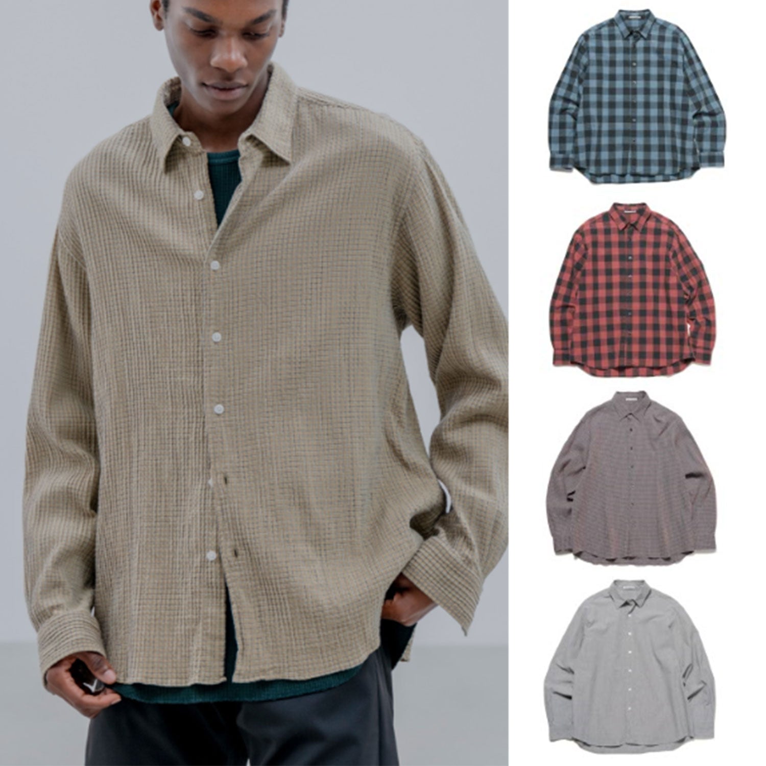 uniform experiment 25S/S FADE SHIRT  UE-250016 