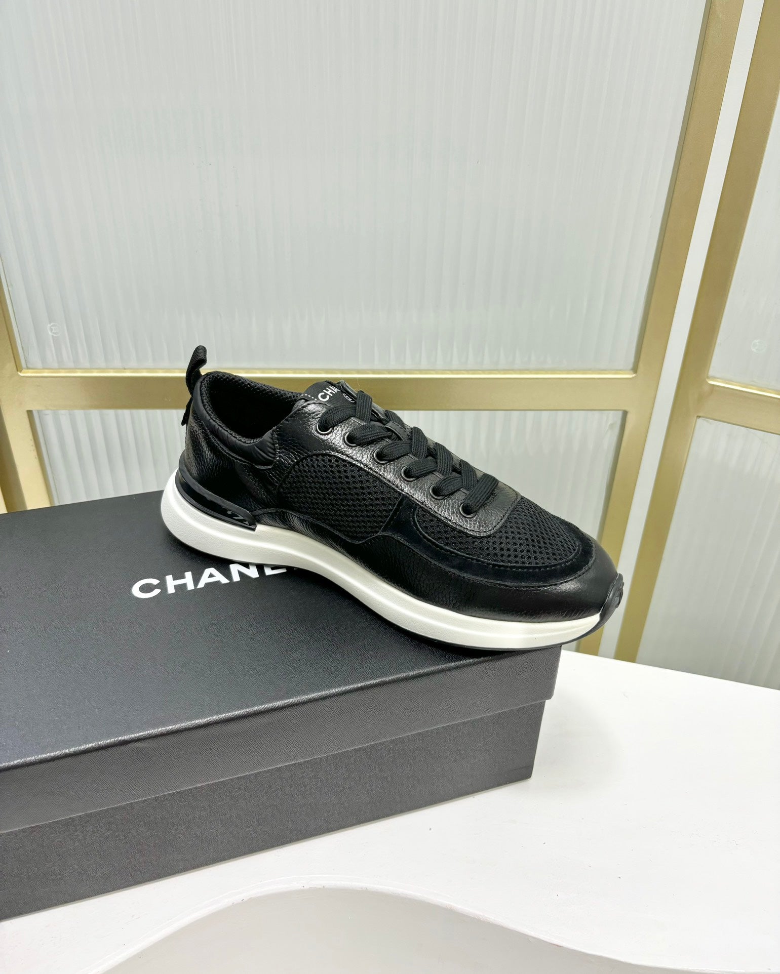 SNEAKER IN BLACK SUEDE、mysite、Cacoeks