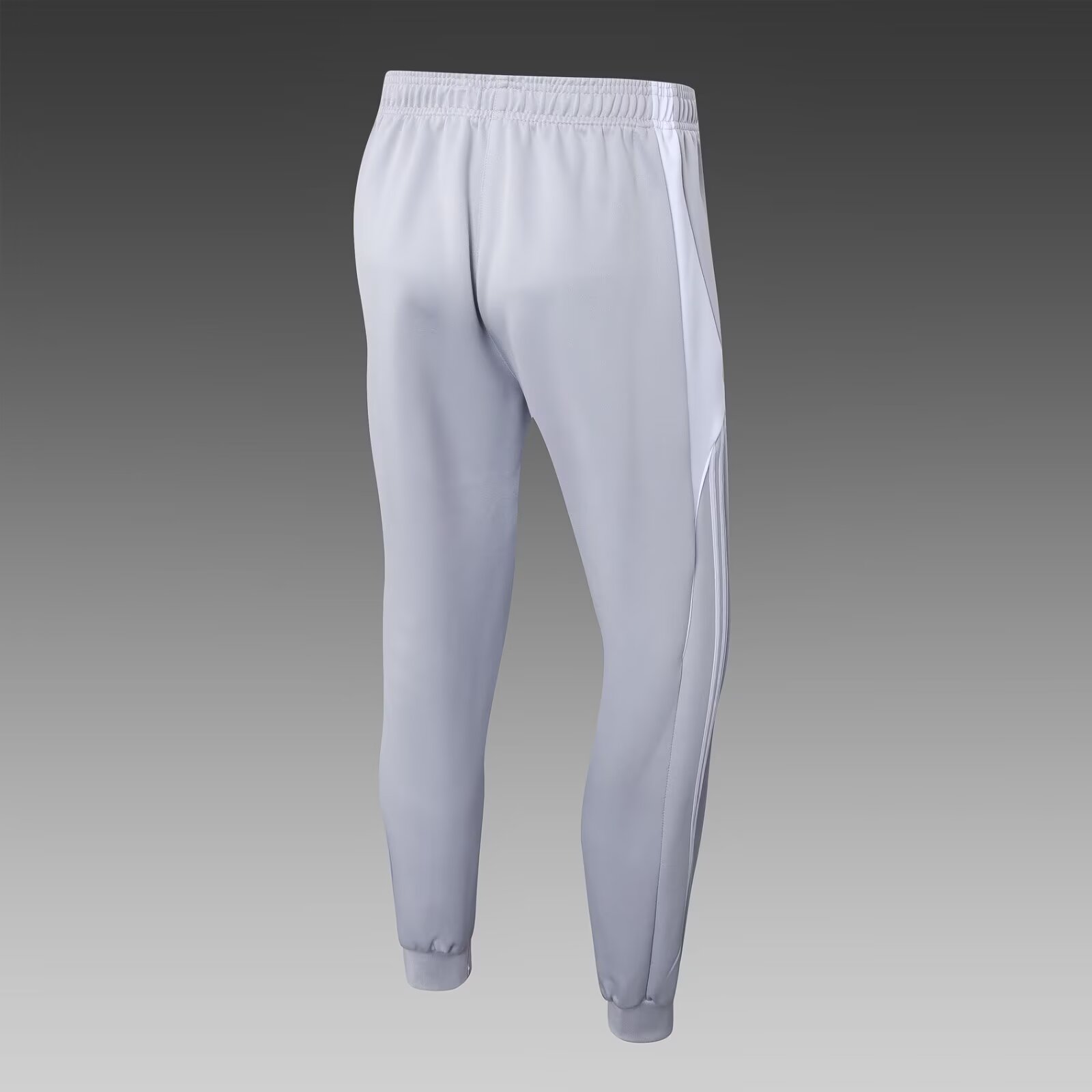 2025/2026 Real Madrid Long Zipped Jacket White-Gray Football Shirt Set:football jersey mysite: unitedjerseyfootball 邓江浪:football