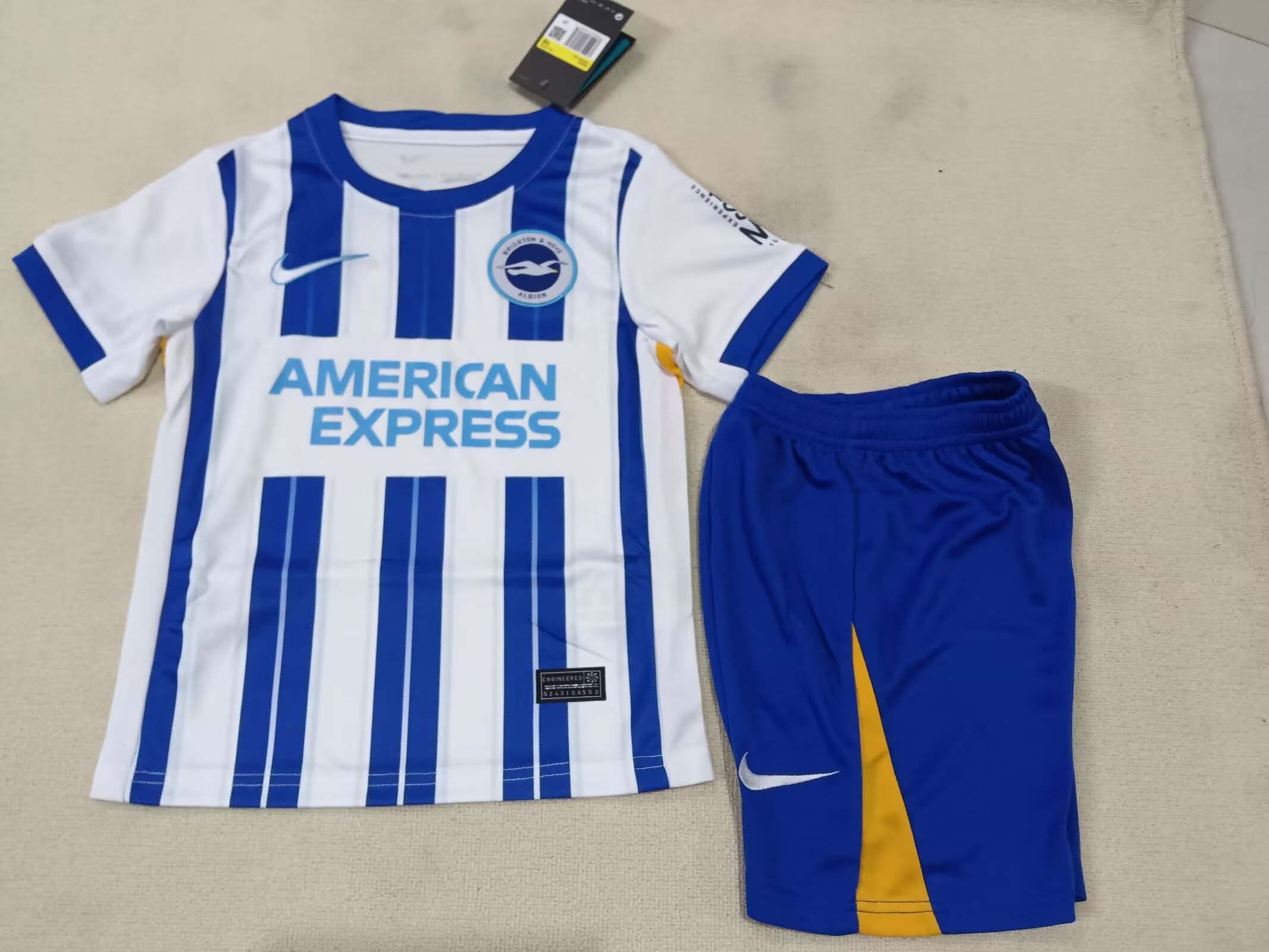 2024/2025 Brighton Home Football Shirt 1:1 Thai Quality Kids Size:football jersey mysite: unitedjerseyfootball 邓江浪:football