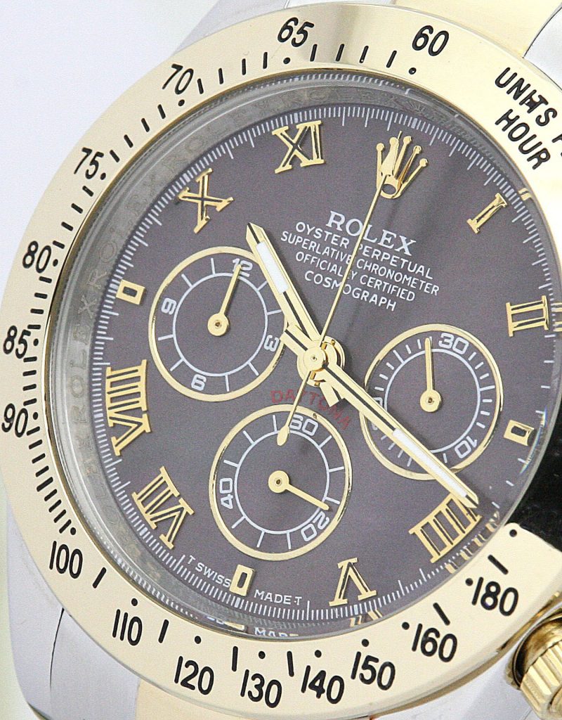 Replica Rolex Daytona 40mm Dark Brown Dial 116523-fasswatch
