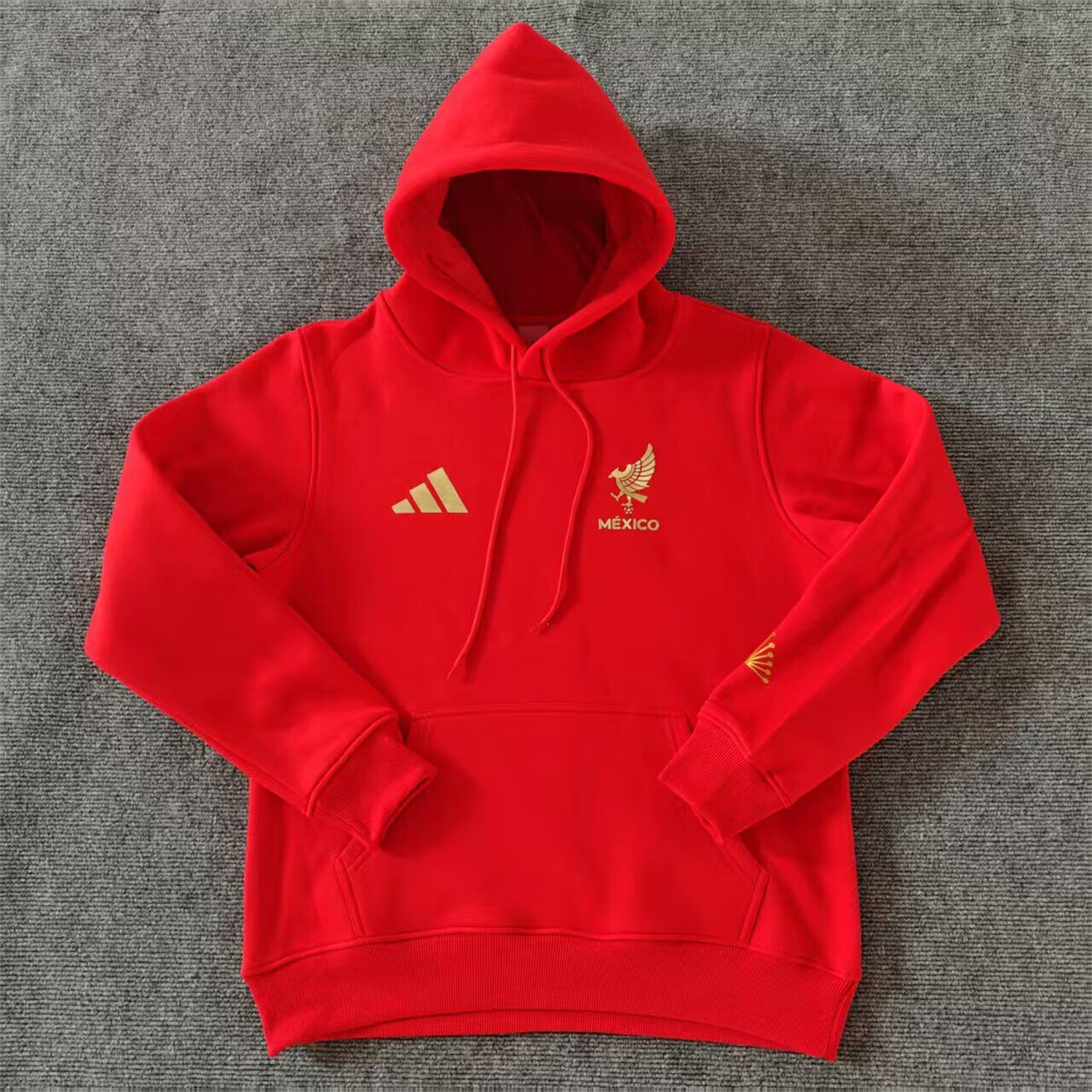 foot-Mexico 2025 Gold Cup Black Special Edition Unisex Pullover Hoodie