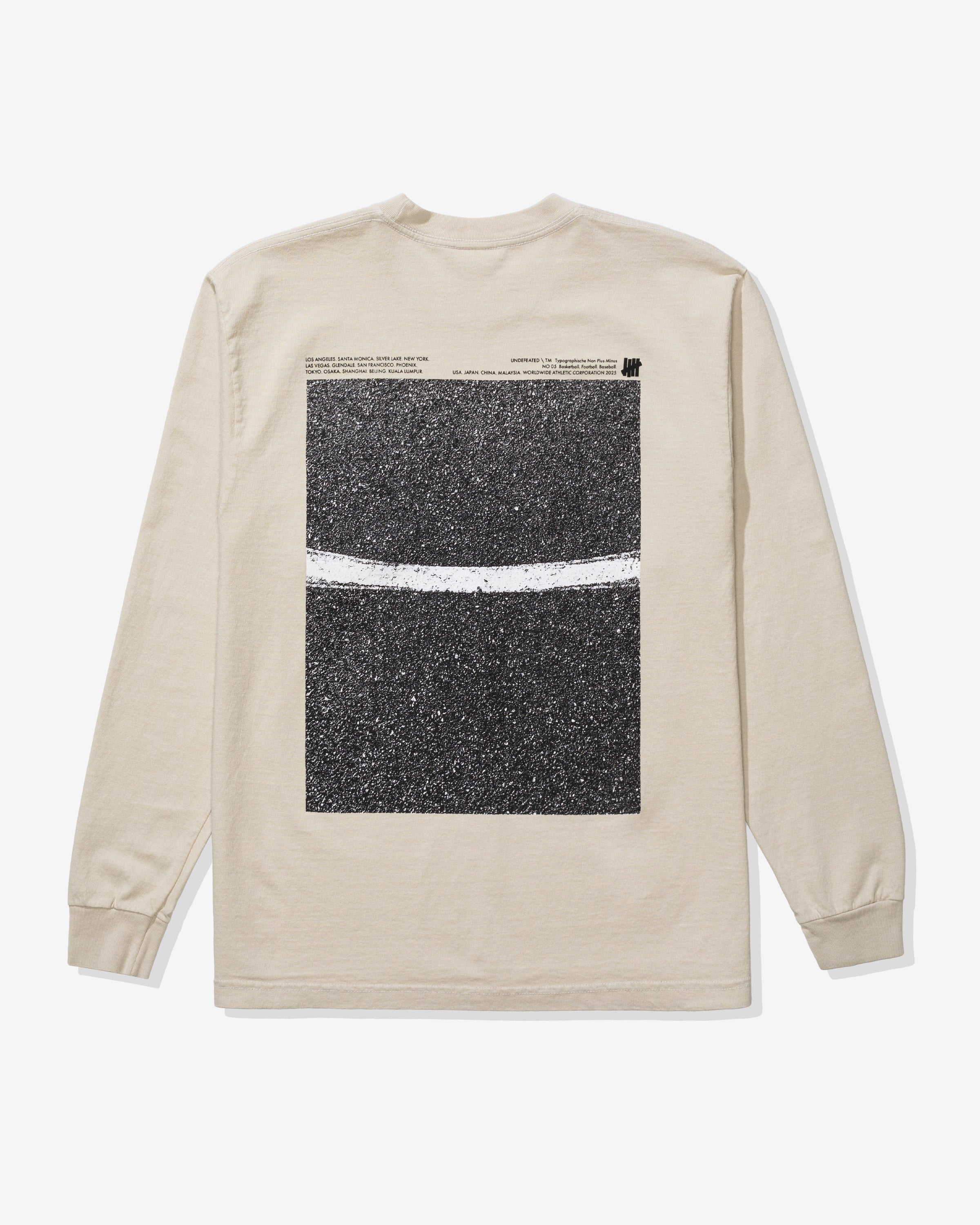 UNDEFEATED BLACKTOP L/S TEE