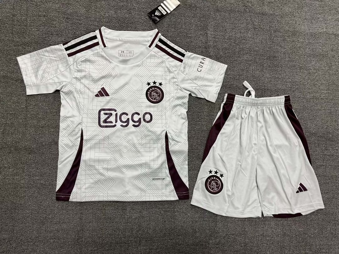 24/25 Ajax Third Away Football Shirt Kids Size Suit-mysite Custom Football Kit- Nextkits
