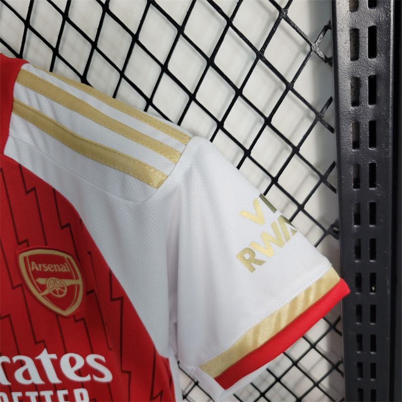 GlobeJersey-Arsenal 23-24 Home Kids Kit