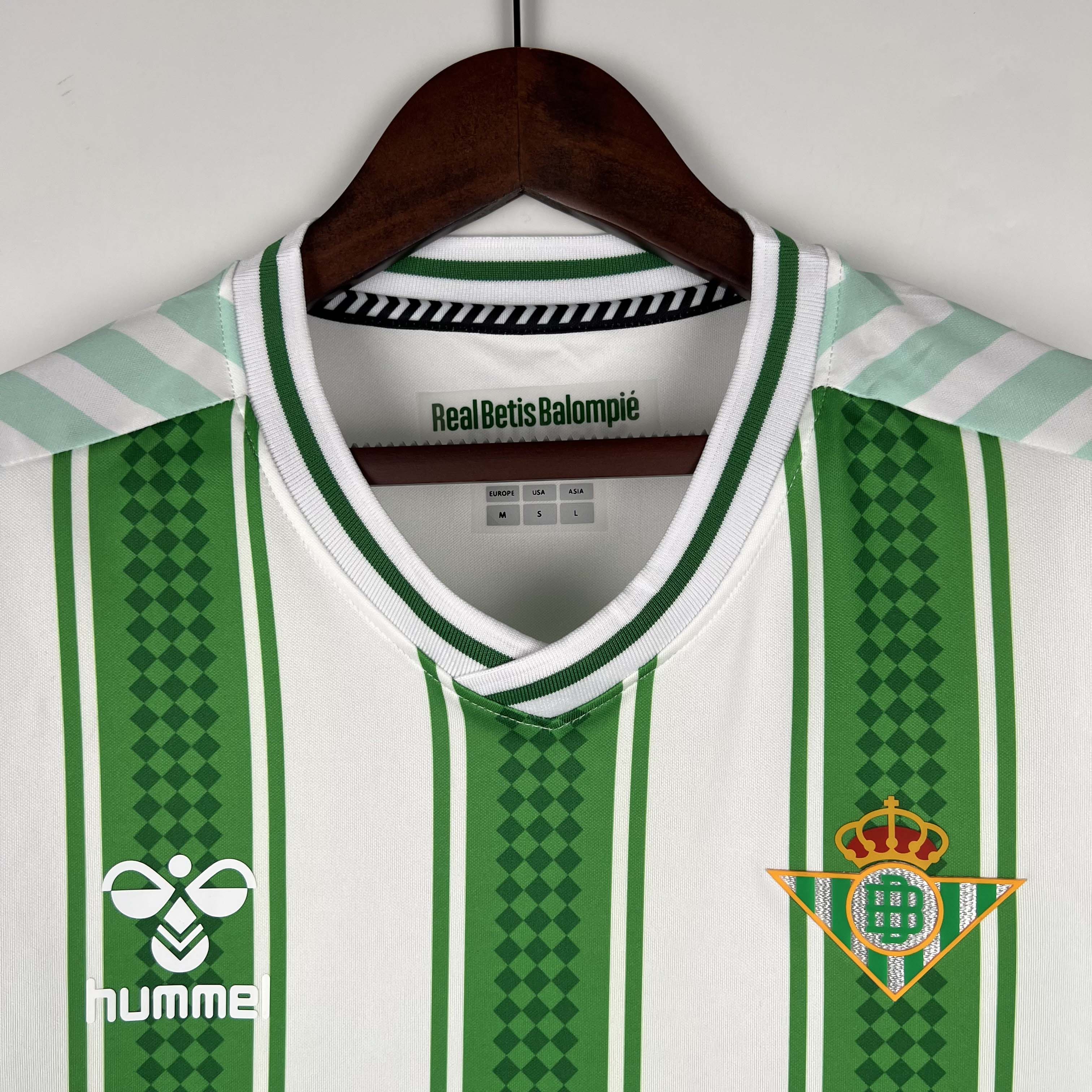 2023/2024 Real Betis Home Football Shirt 1:1 Thai Quality:football jersey mysite: unitedjerseyfootball 邓江浪:football