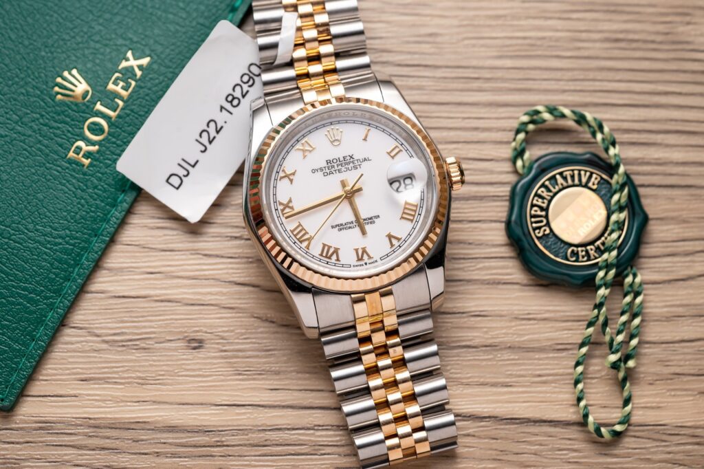 Đồng Hồ Rolex DateJust 126233 Bọc Vàng Thật Nhà Máy GM 36mm (1)