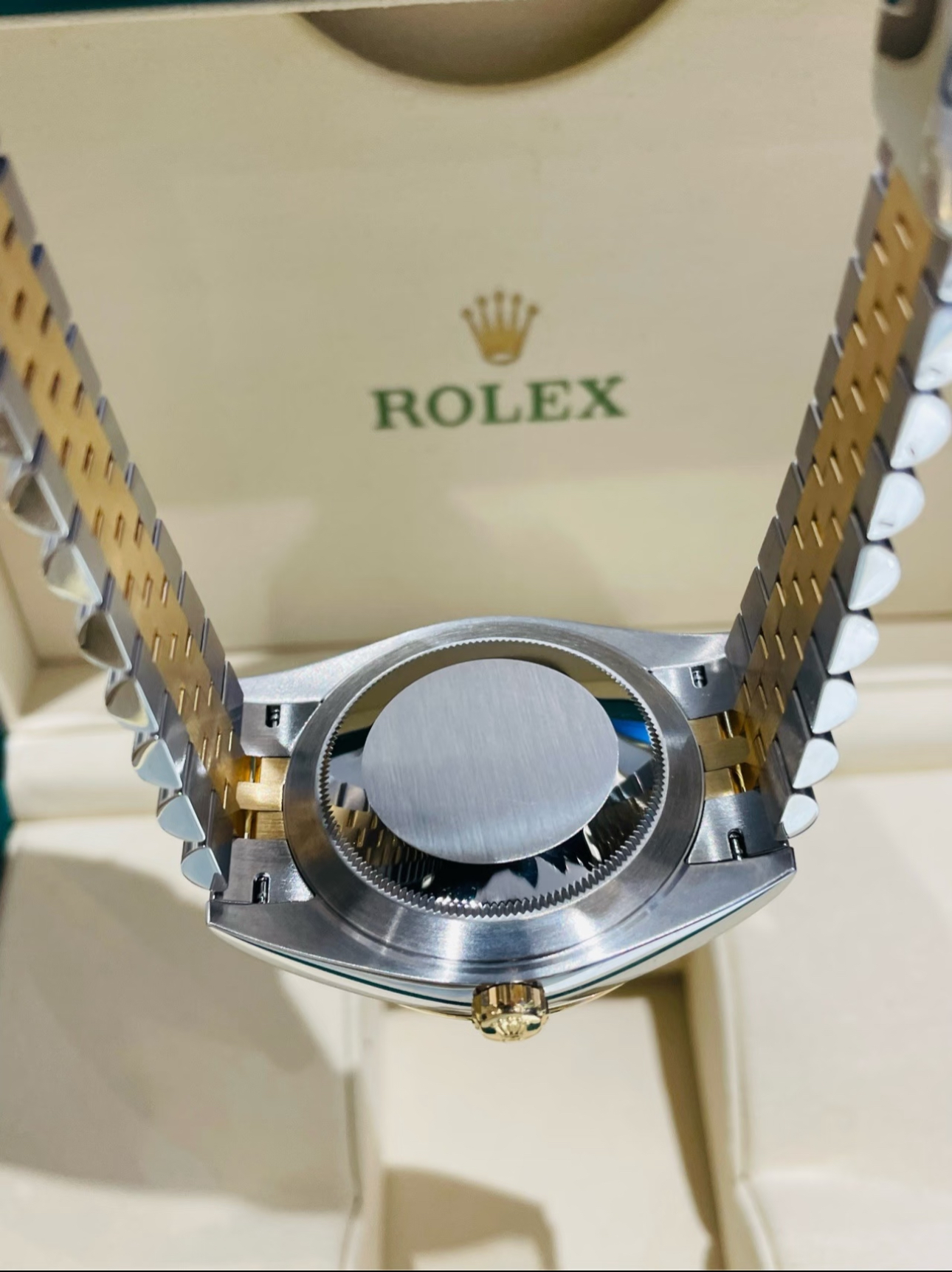 Rolex Datejust 41mm Super CloneSwiss Replica Watch Two Tone JubileeBracelet Black DialRef 126333-0014-3235Swiss Movement