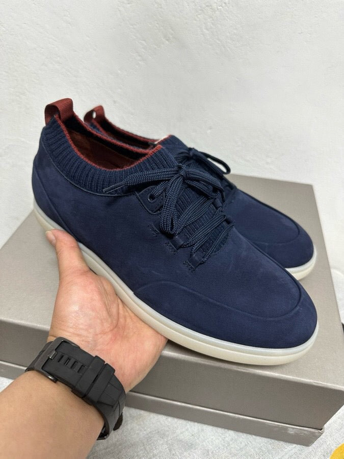 Loro Piana Soho Walk Sneaker Navy Blue、mysite、Cacoeks