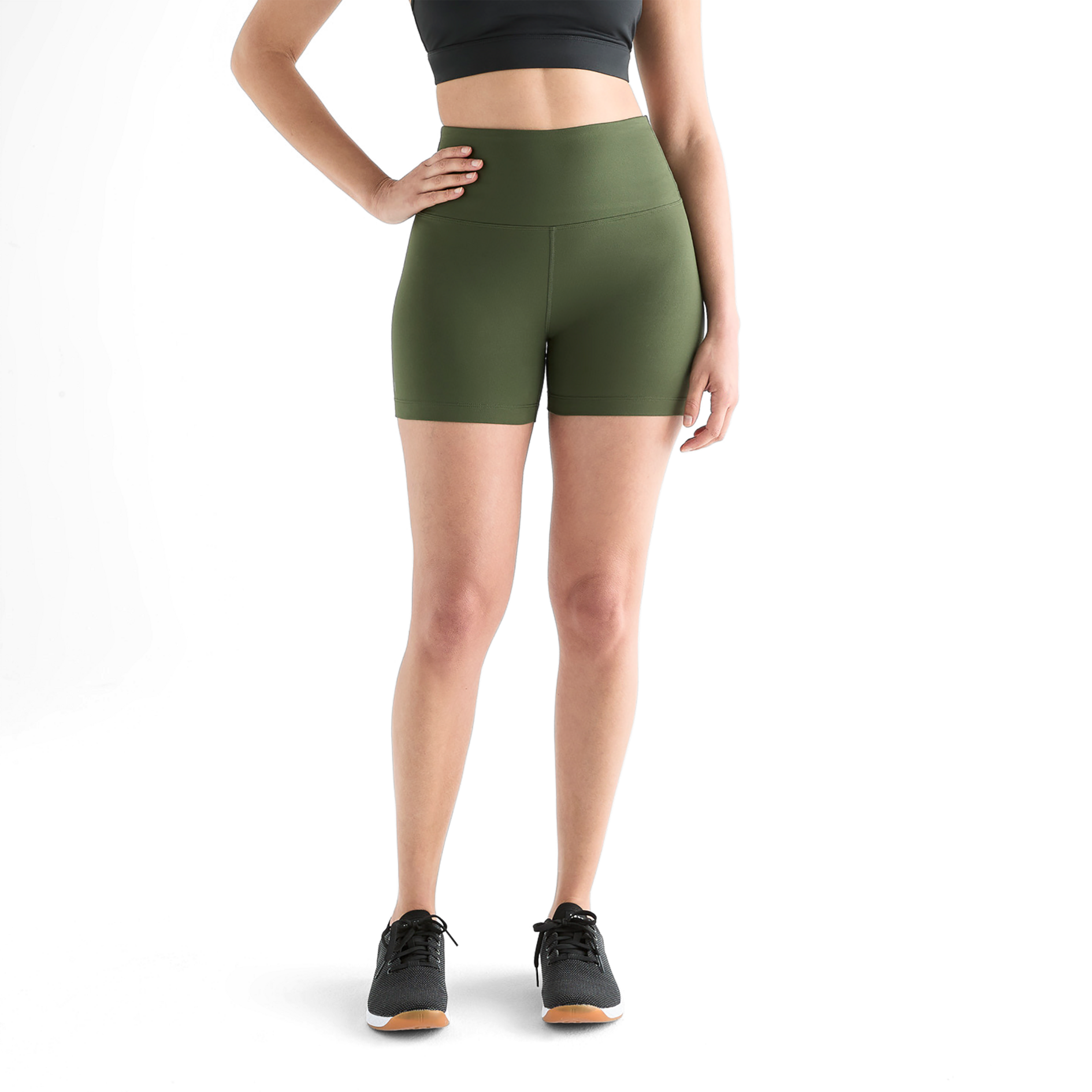 Women's High-Rise Matte Short 4