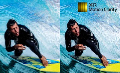 Intelligent motion processing for fast-moving, blur-free scenes