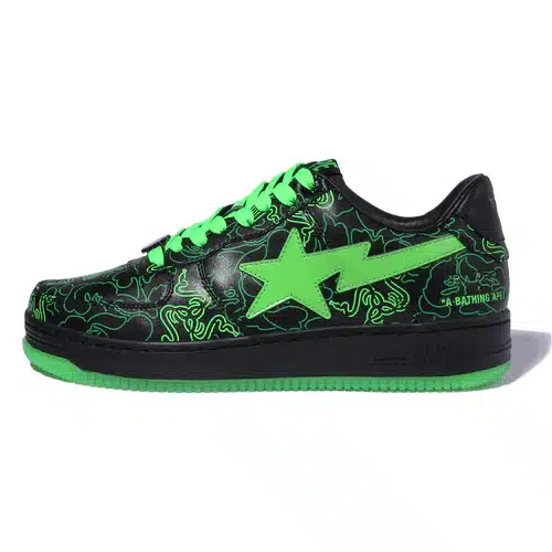 Razer X Bapesta Neon Camo Shoe、mysite、Cacoeks