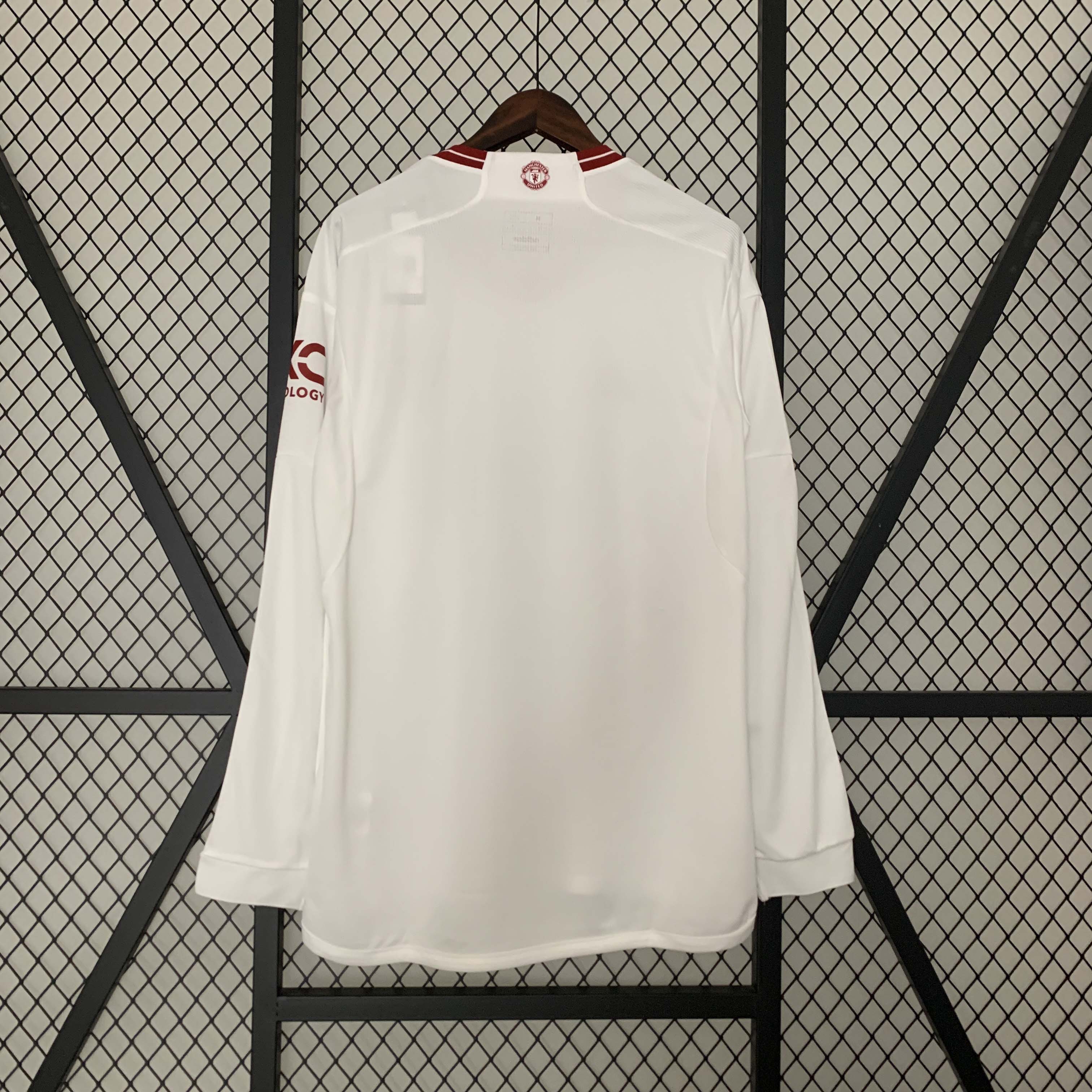 2023/2024 Long Sleeve Manchester United Third Away Football Shirt 1:1 Thai Quality:football jersey mysite: unitedjerseyfootball 邓江浪:football