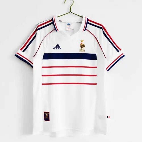 1998 France World Cup Away soccer jersey-Retro version: Ajax 24-25 Home Stadium Jersey - Fans Version mysite: Adidas luxuryfootballshirts.com: https://www.luxuryfootballshirts.com/
