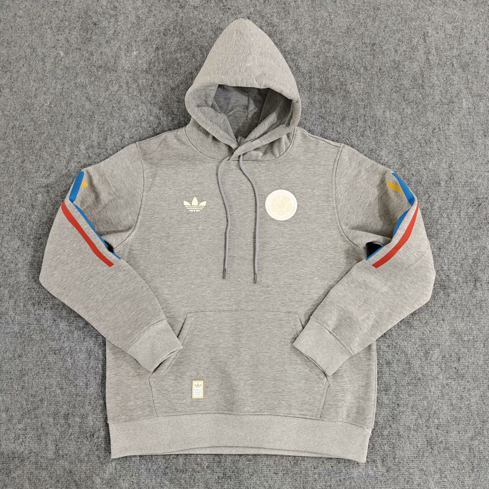 GlobeJersey-Colombia 2024 100th Anniversary Hooded - Gray