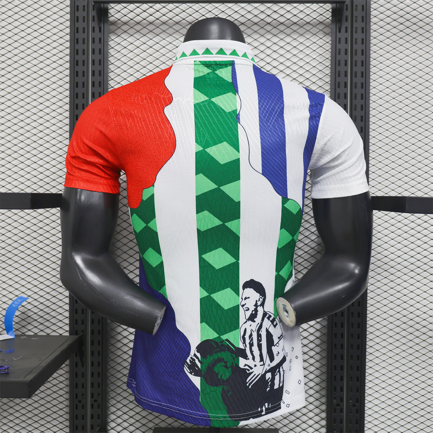 foot-Joaquín 25-26 Career Commemorative Jersey - Player Version - Real Betis Spain Malaga Fiorentina