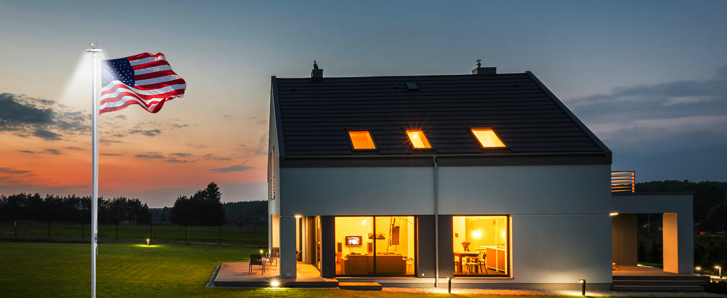 fit for solar flagpole lights