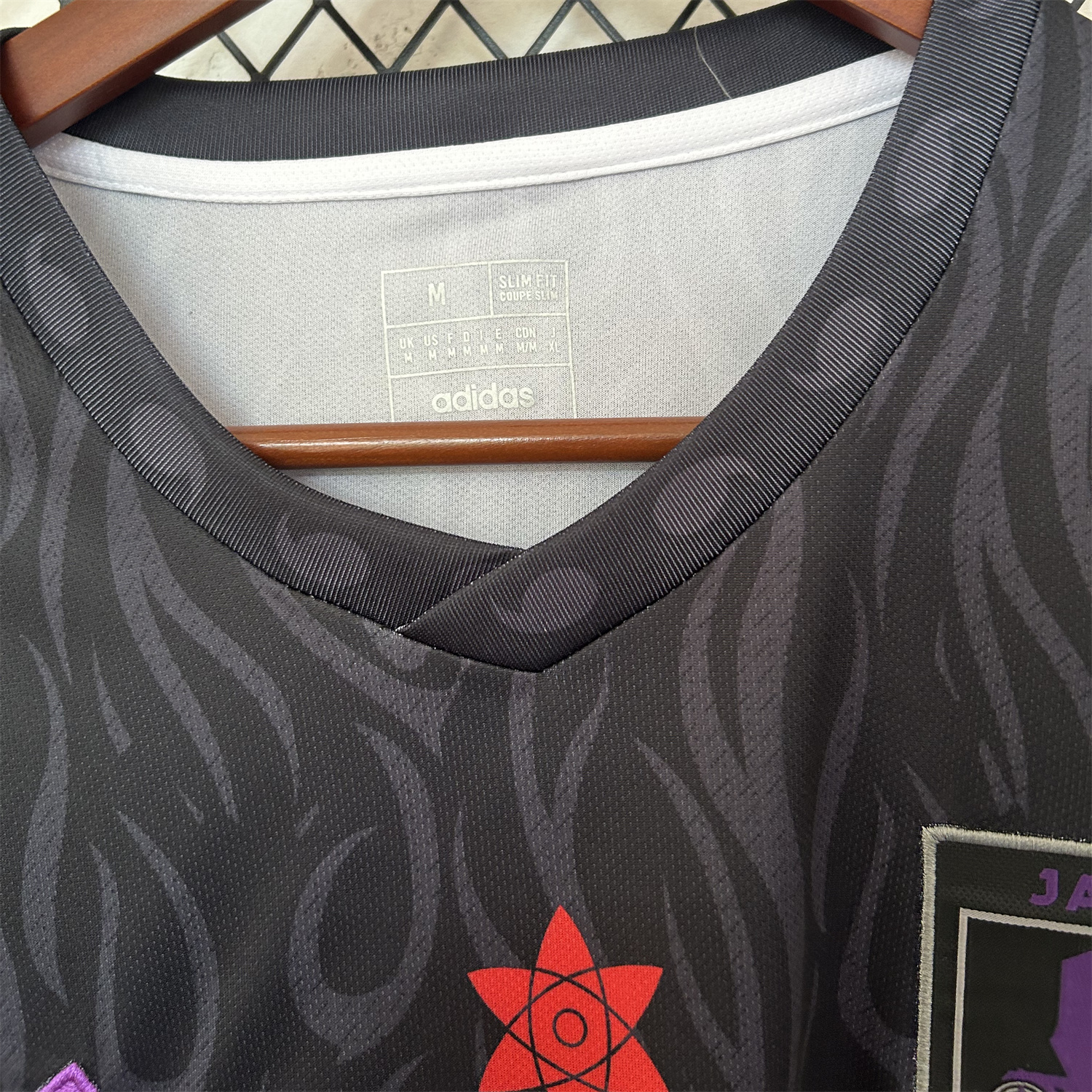 UltraTrikot-Japan 25-26 Purple NARUTO 20th Anniversary Black Special Jersey - Fans Version