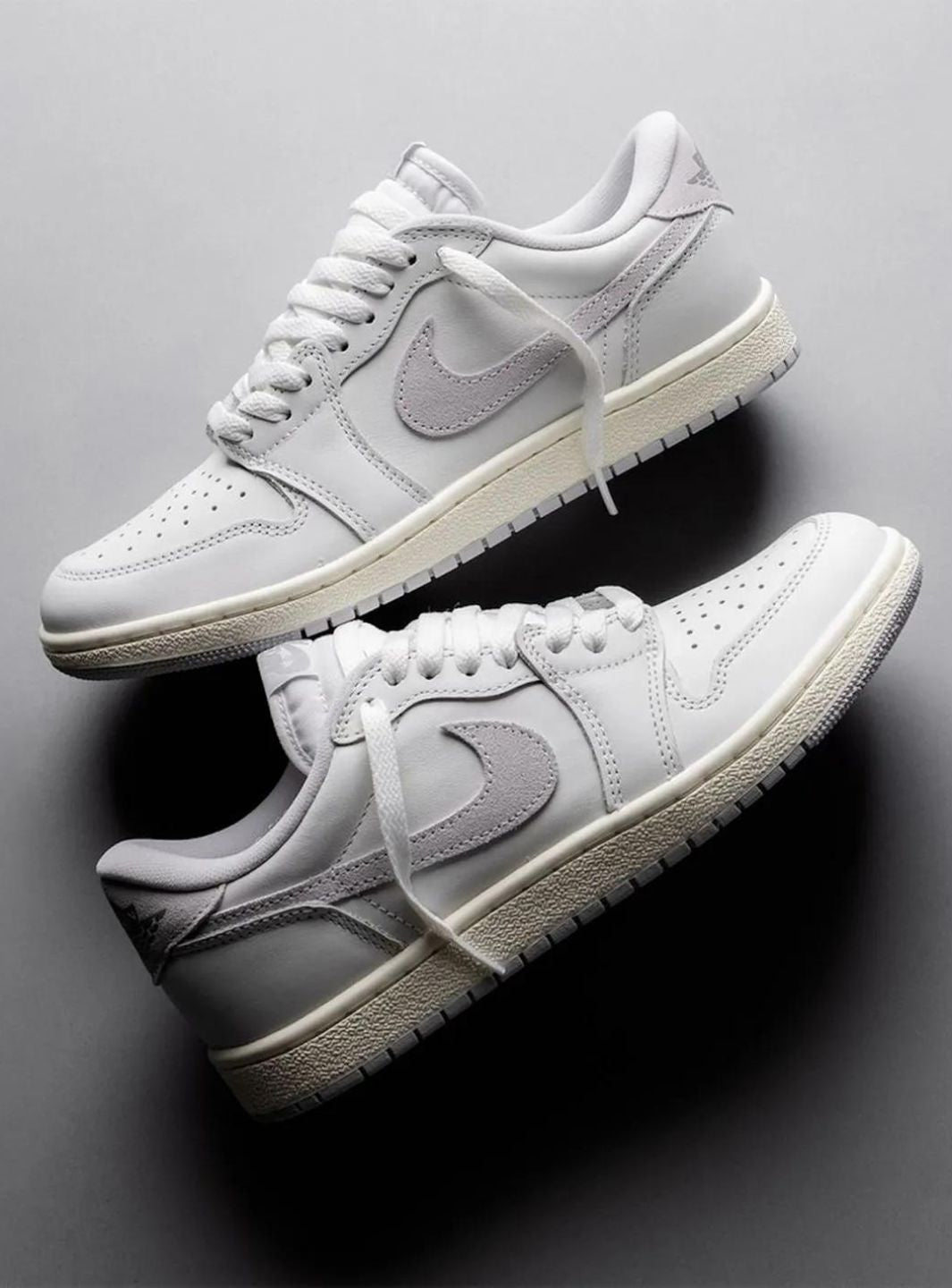 Air Jordan 1 Retro Low '85 Neutral Grey、JORDAN、Cacoeks