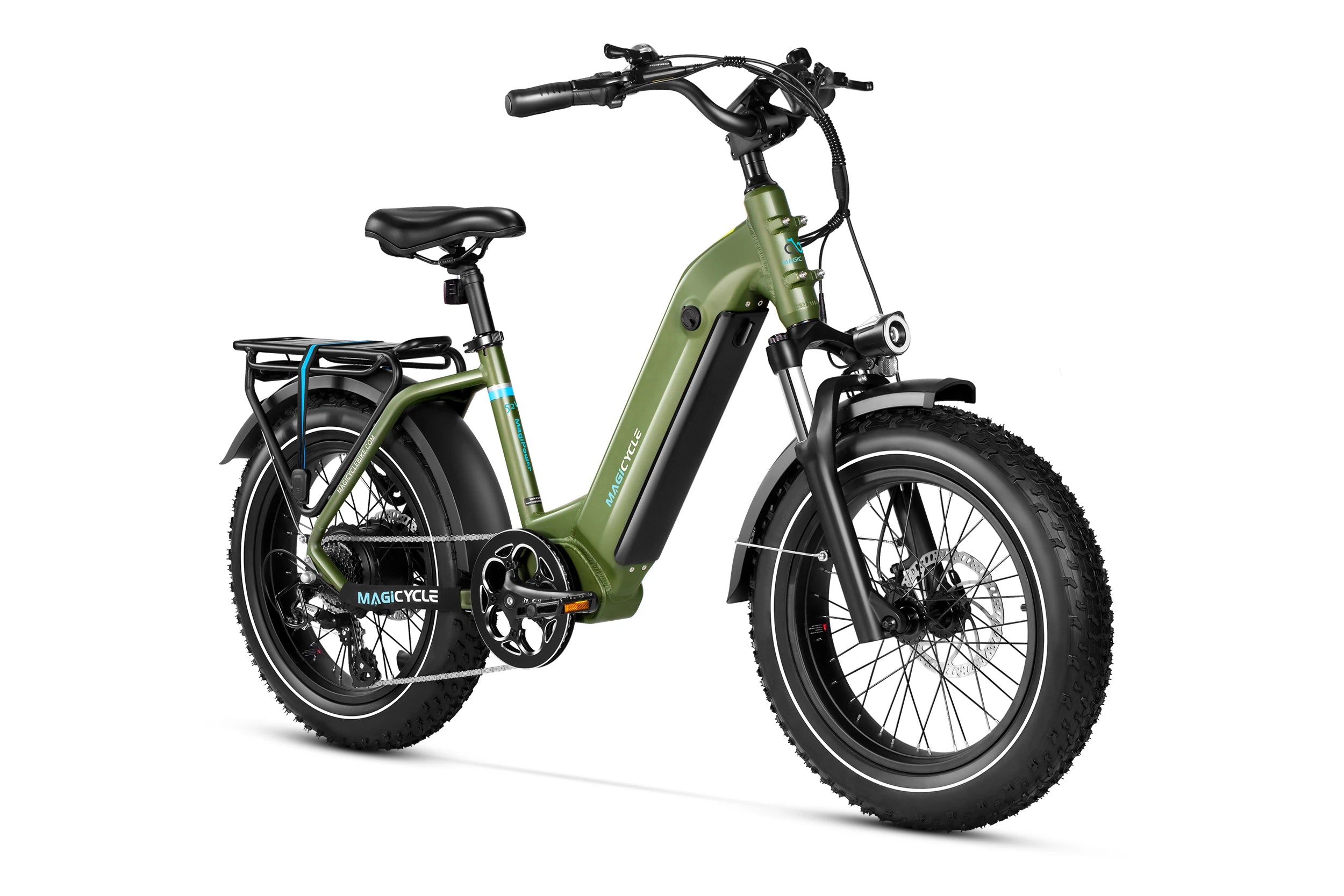 Magicycle Ocelot Pro Long Range Step-Thru Fat Tire Electric Bike、mySite、bearsvspackers