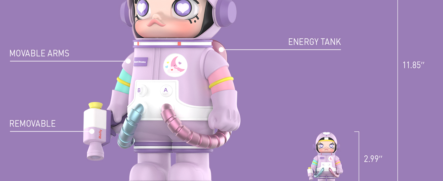 MEGA Space Molly 400%+100% Sweet Dream Bear