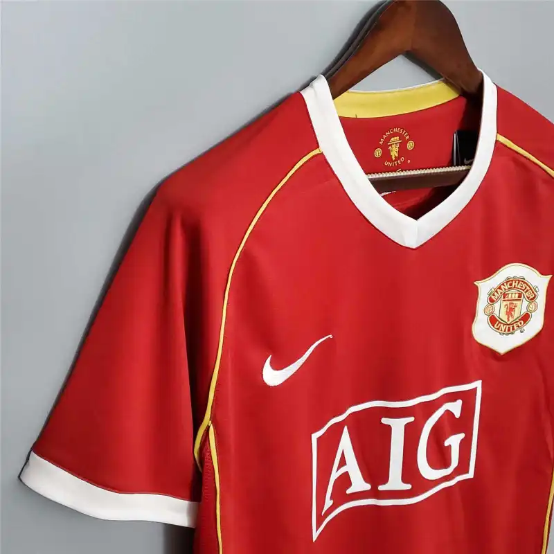 06-07 Manchester United Home soccer jersey-Retro version: Ajax 24-25 Home Stadium Jersey - Fans Version mysite: Adidas luxuryfootballshirts.com: https://www.luxuryfootballshirts.com/