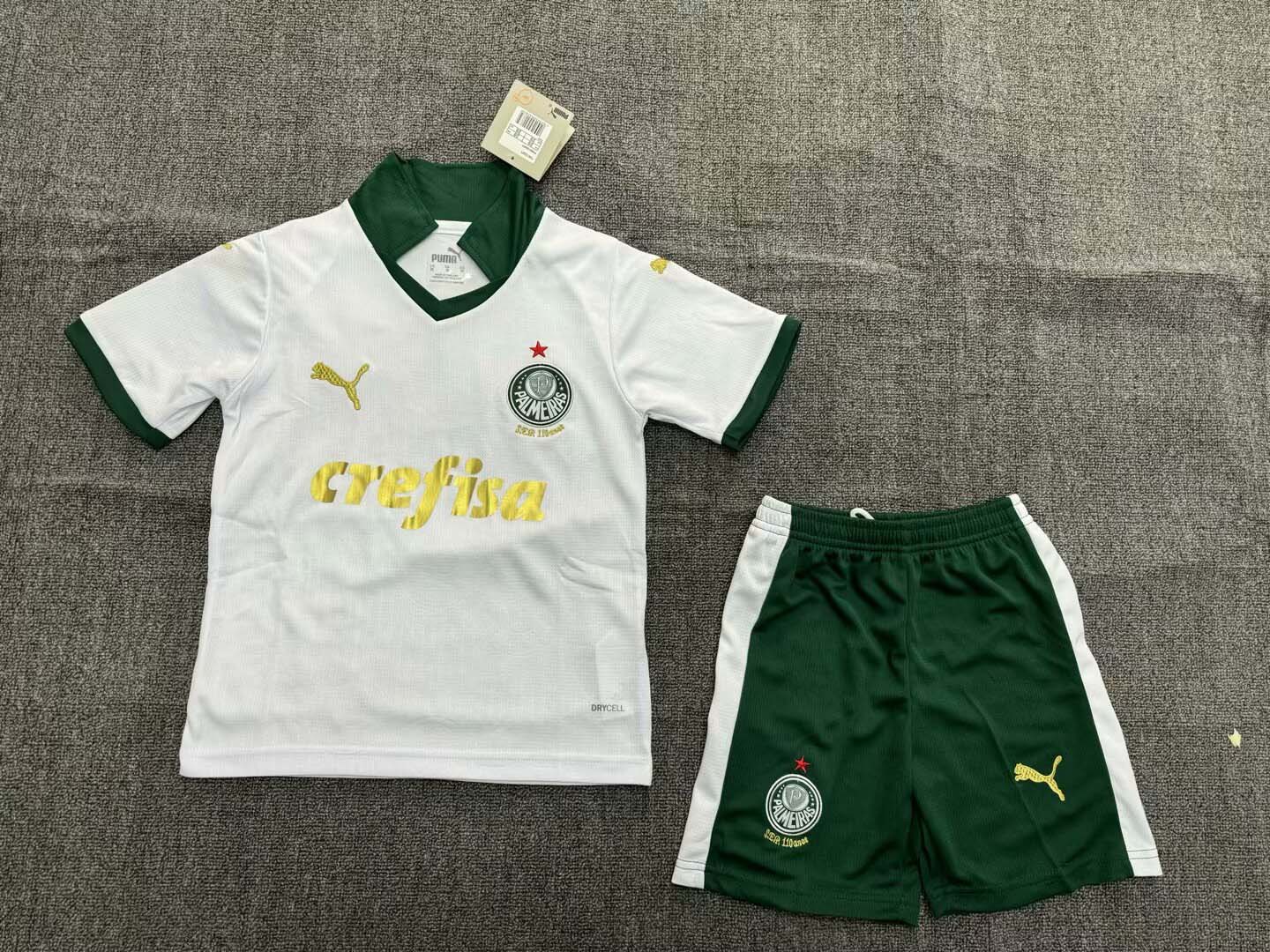 2024/2025 Palmeiras Away Jersey Kids Size Suit-mysite Custom Football Kit- Nextkits