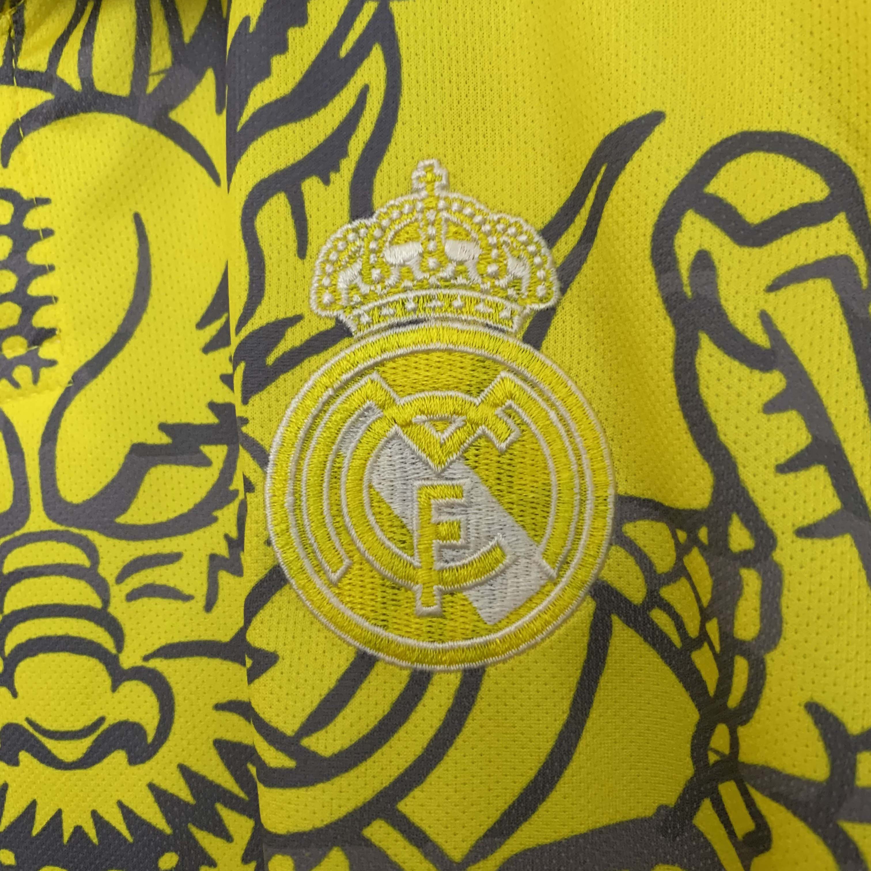 2025/2026 Real Madrid Special Edition yellow Football Shirt1:1 Thai Quality:football jersey mysite: unitedjerseyfootball 邓江浪:football