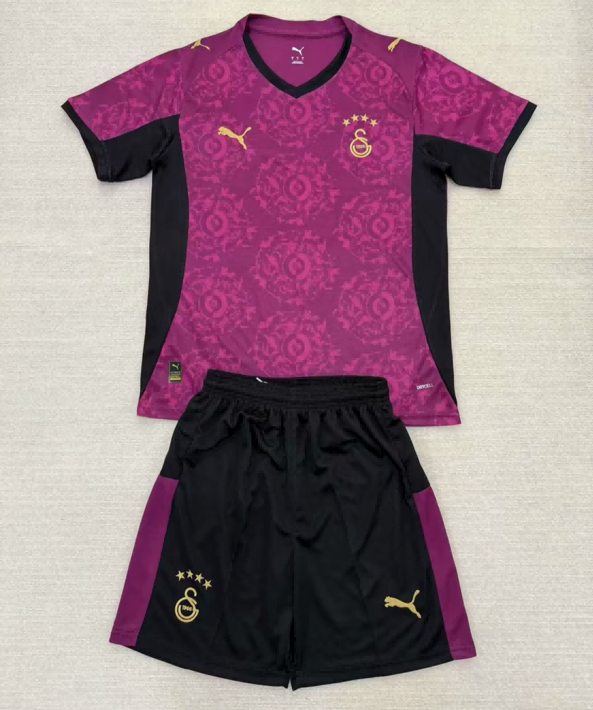 25/26 Galatasaray Third Football Shirt Kids Size Suit-mysite Custom Football Kit- Nextkits