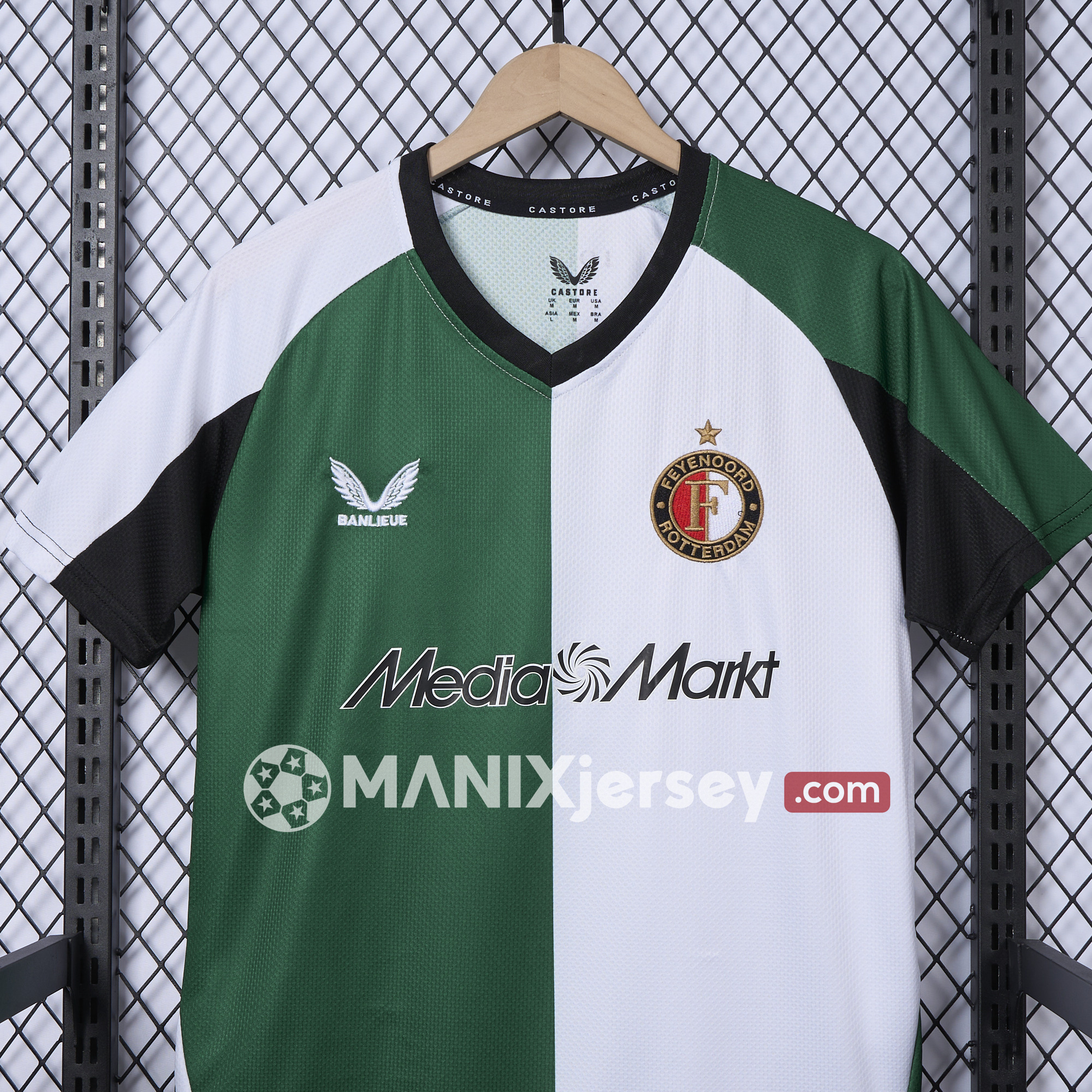 ManixJersey.com | Feyenoord 24-25 Third Jersey - Fans Version -Customize Name, Number and Patch | Worldwide Shipping
