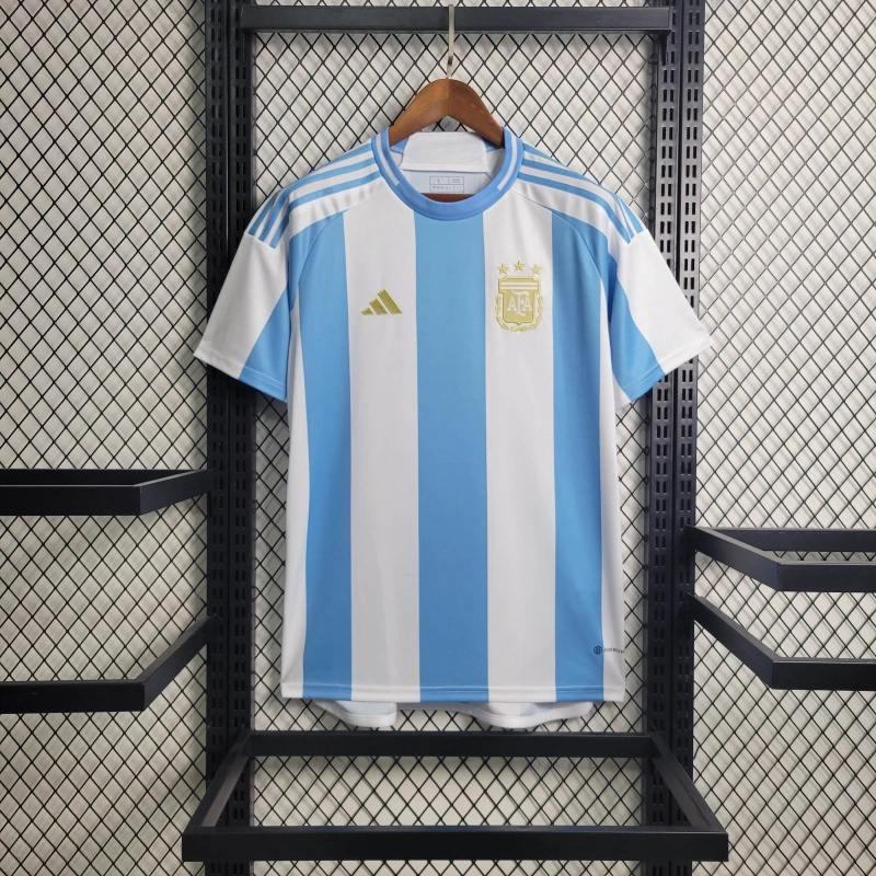 GlobeJersey-Argentina 2024 Home Stadium Jersey - Fans Version