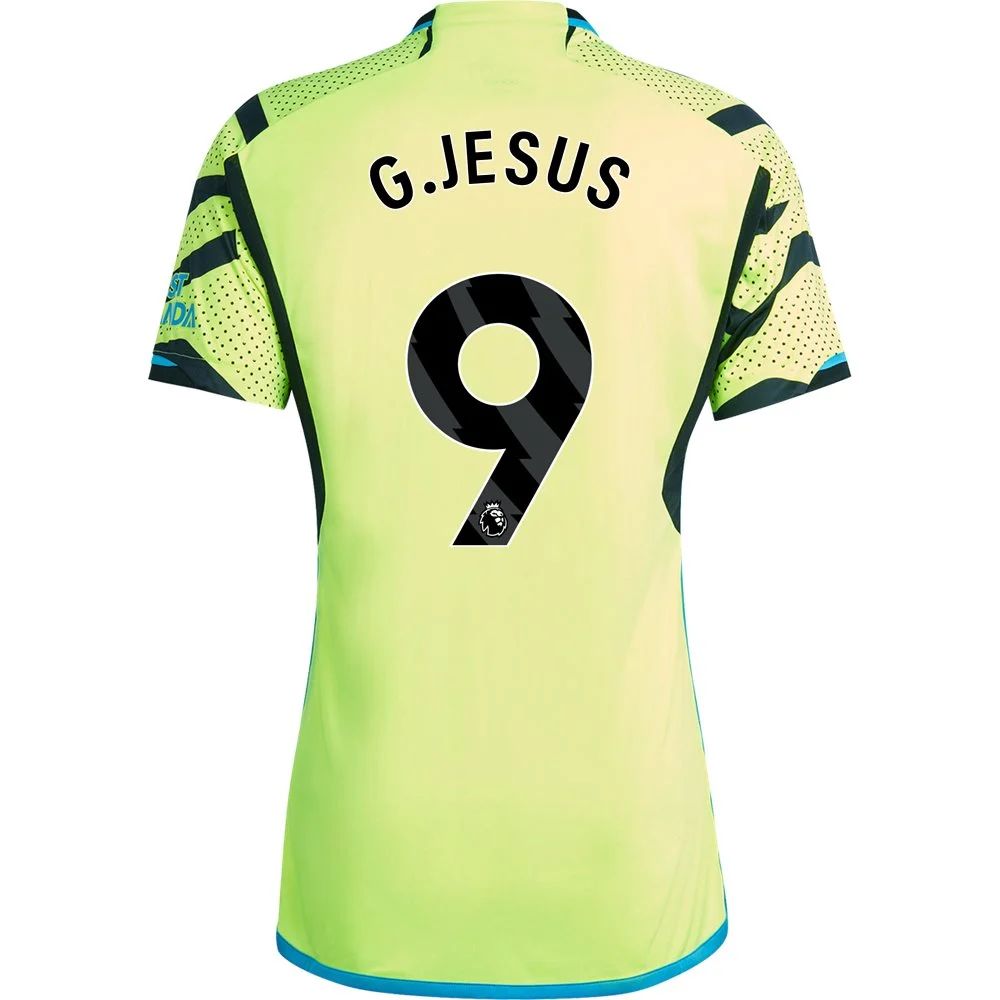 23/24 Arsenal #9 Gabriel Jesus Away Jersey-mysite Custom Football Kit- Nextkits