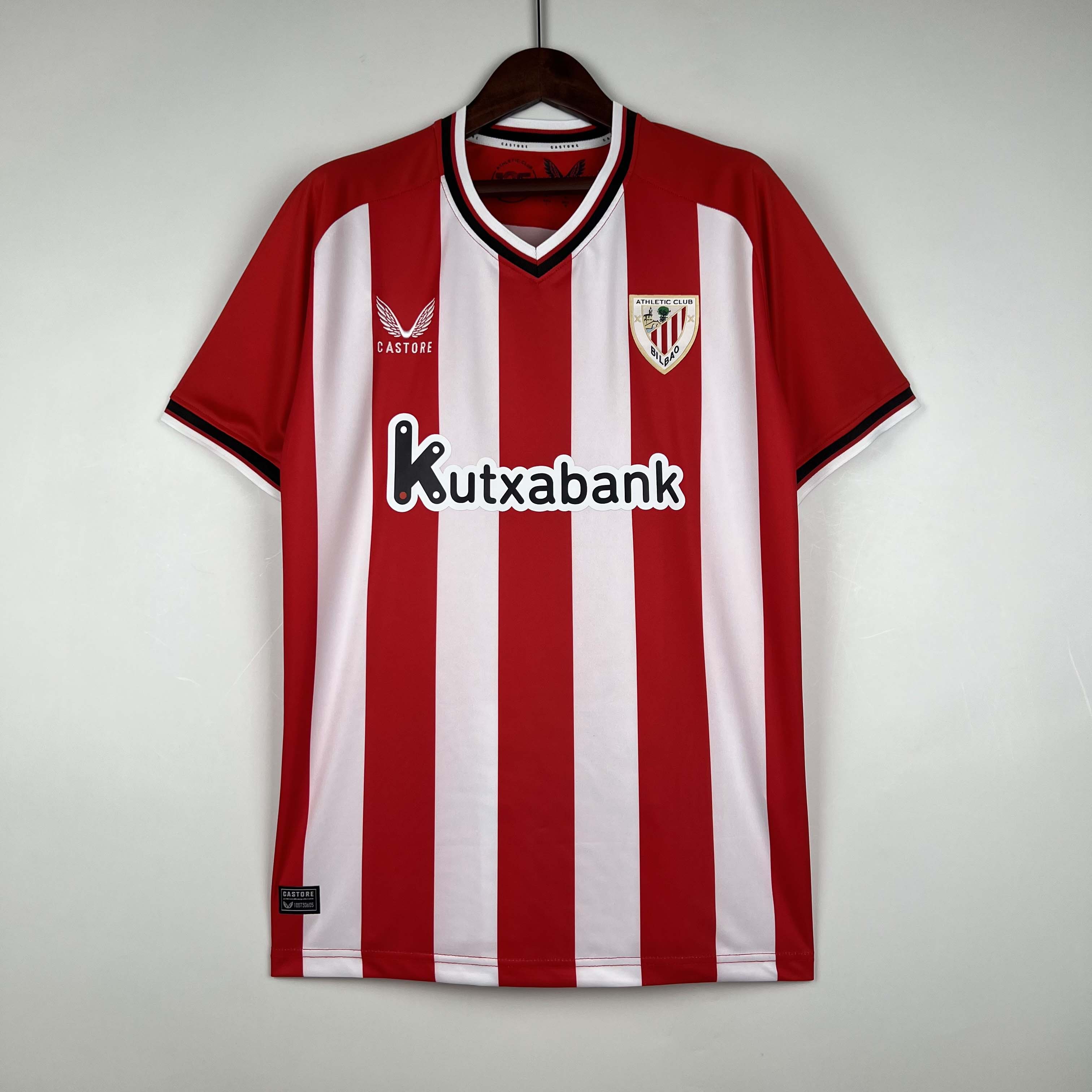 2023/2024 Athletic Bilbao Home Football Shirt 1:1 Thai Quality:football jersey mysite: unitedjerseyfootball 邓江浪:football