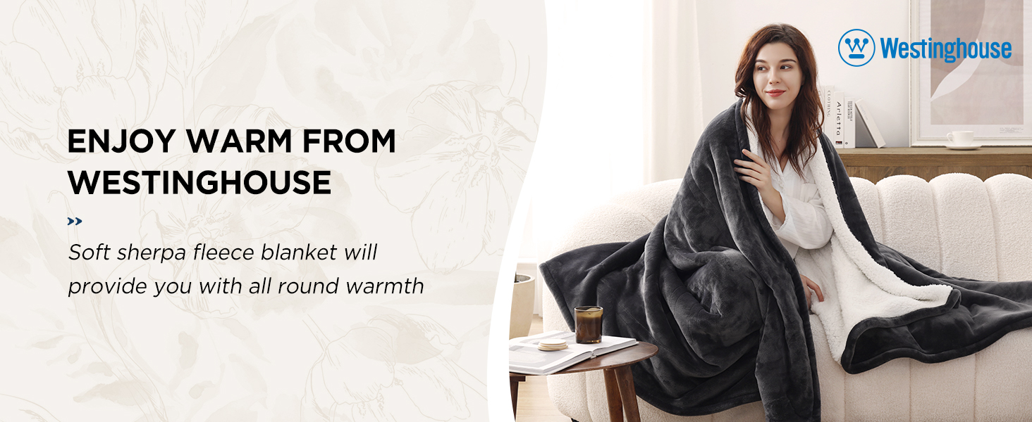 electric blanket throw