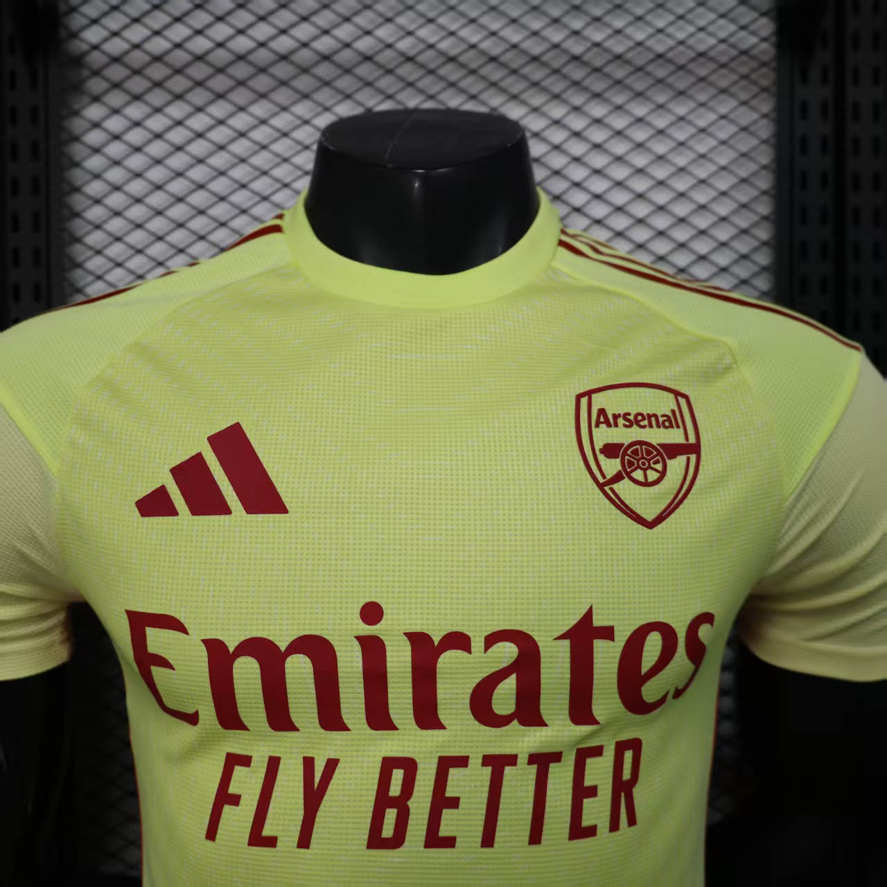 2025/2026 Player Version Arsenal Goalkeeper Yellow Football Shirt 1:1 Thai Quality:football jersey mysite: unitedjerseyfootball 邓江浪:football
