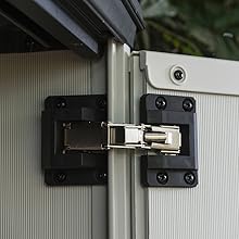metal hinges