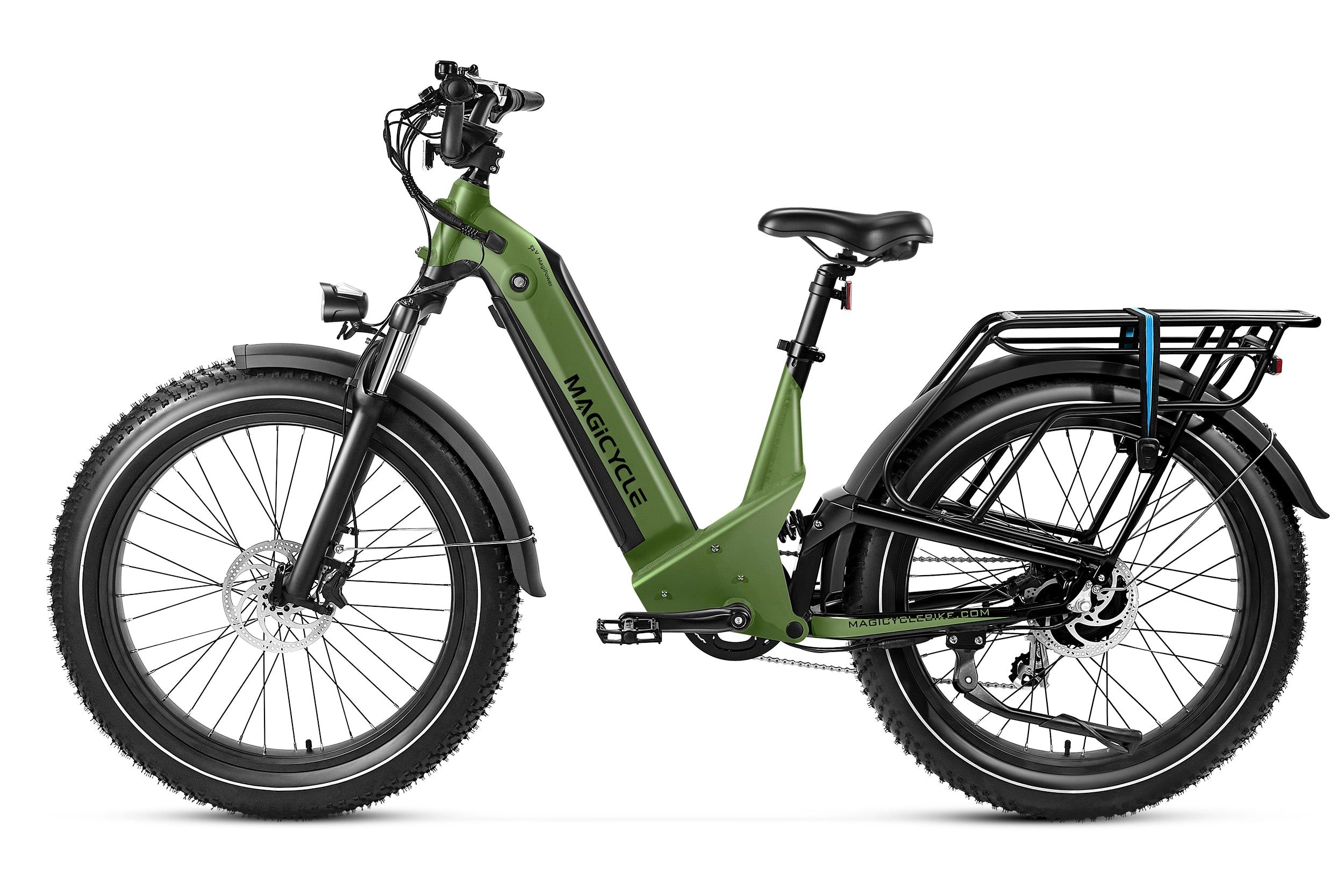 Magicycle Deer Step-Thru Full Suspension Ebike SUV、mySite、bearsvspackers