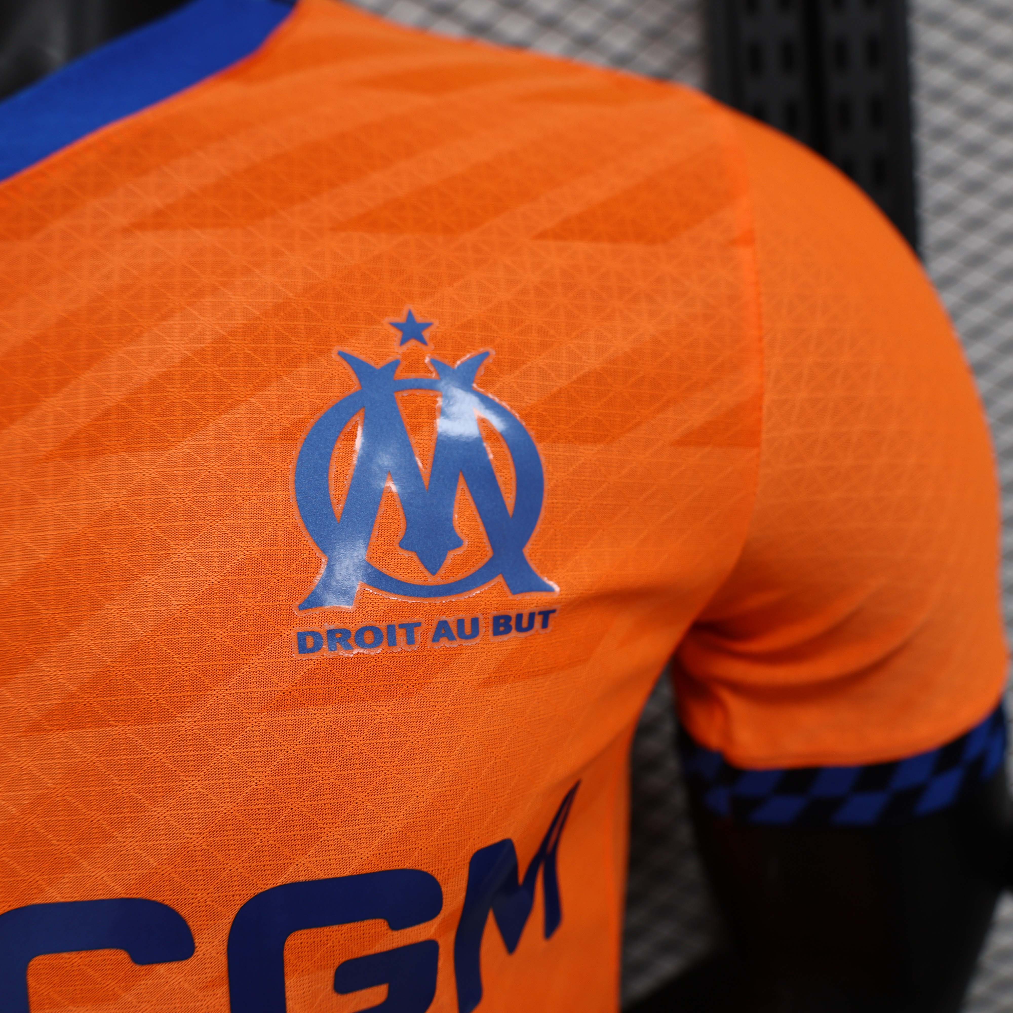 2024/2025 Player Version Olympique de Marseille Third Away Football Shirt 1:1 Thai Quality:football jersey mysite: unitedjerseyfootball 邓江浪:football