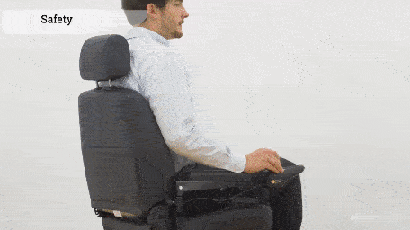 Stability and Safety: Merits Health P310 Regal Rear Wheel Drive Power Chair