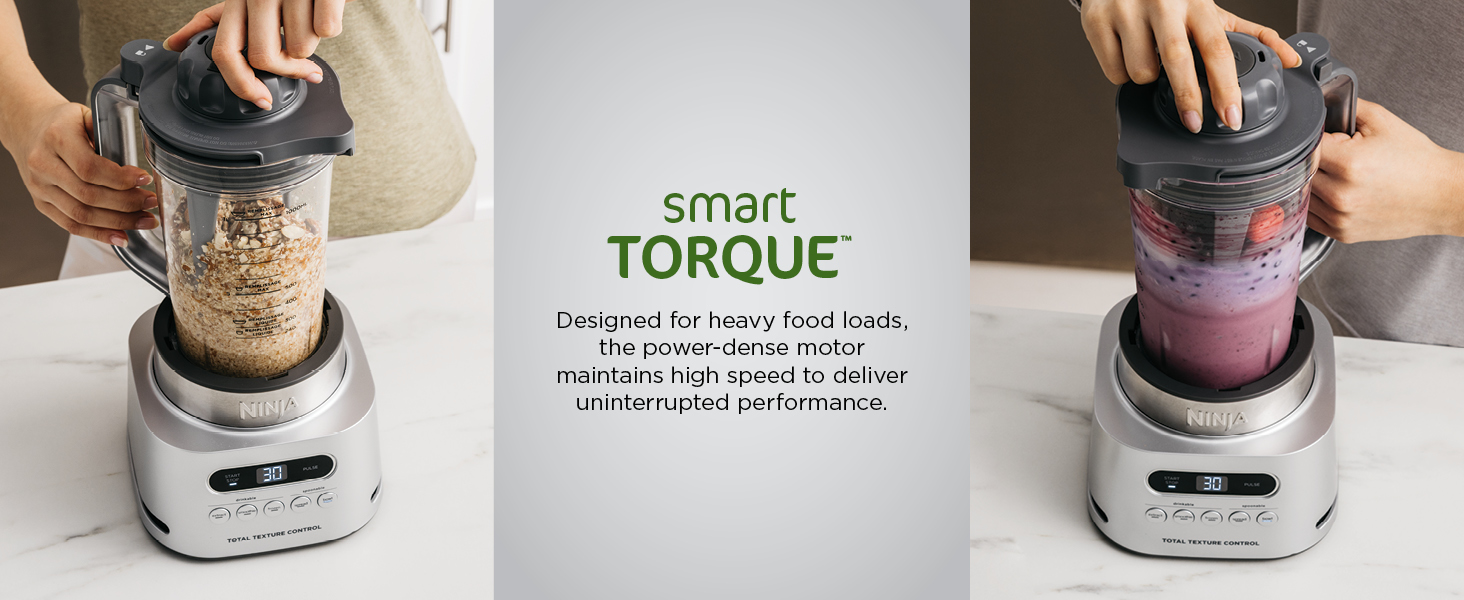 Designed for heavy food loads, the power-dense motor maintains high speed to deliver performance.