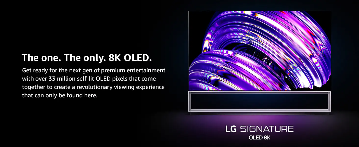 LG SIGNATURE 88 Inch Class Z2 PUA series 8K UHD OLED webOS 22 w/ ThinQ AI TV