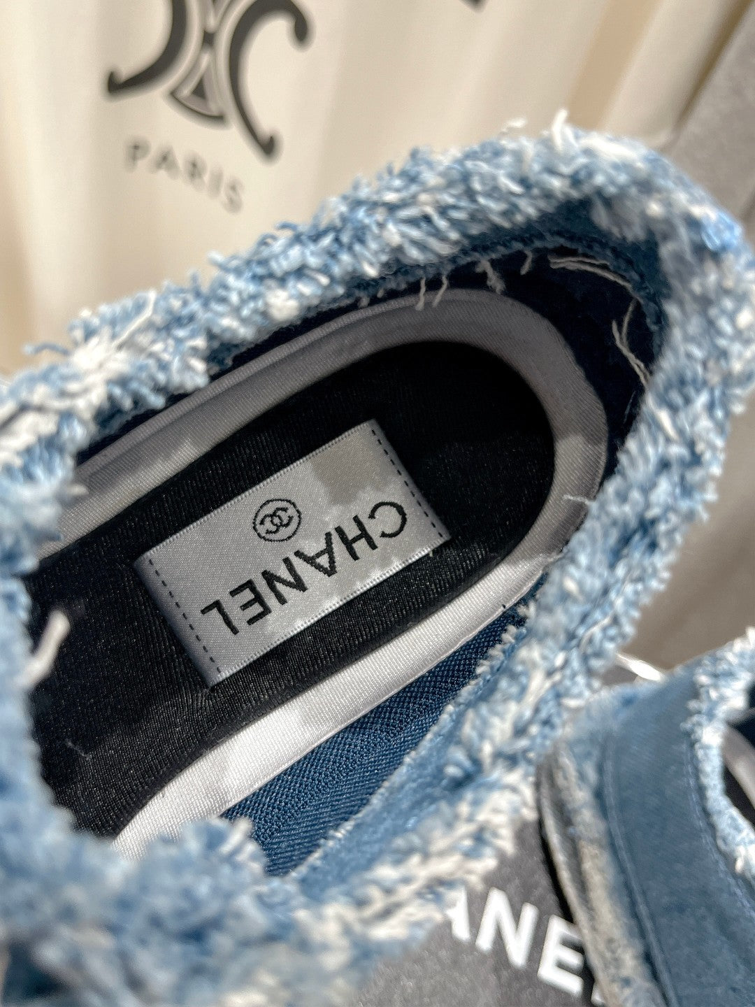 CC SNEAKER SKY BLUE DENIM FABRIC、mysite、Cacoeks