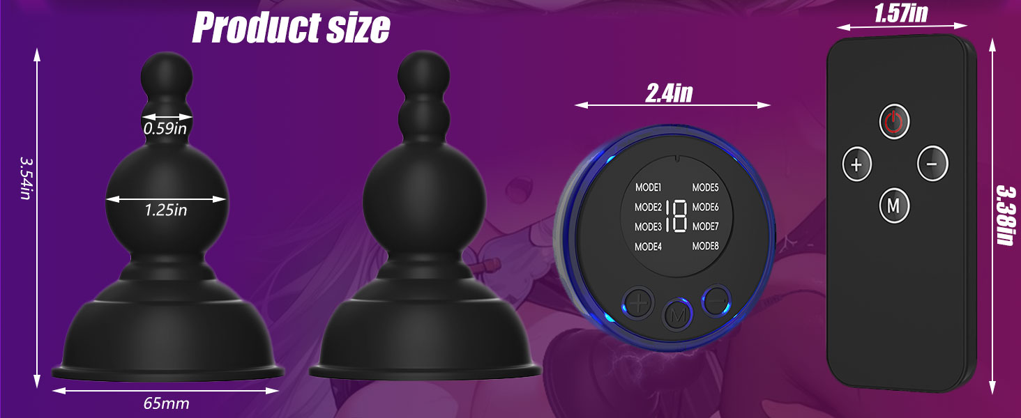 nipple toys wearable adjustable remote control